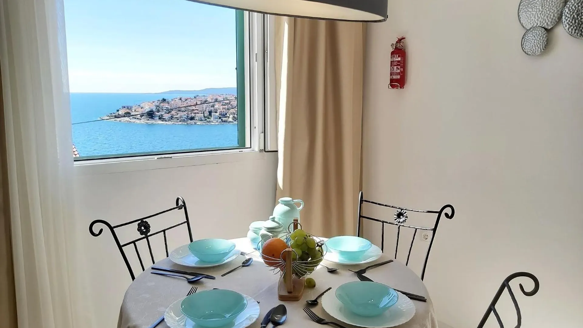 Heated Swimming Pool, Stunning Sea View Terrace A6 Apartment Trogir
