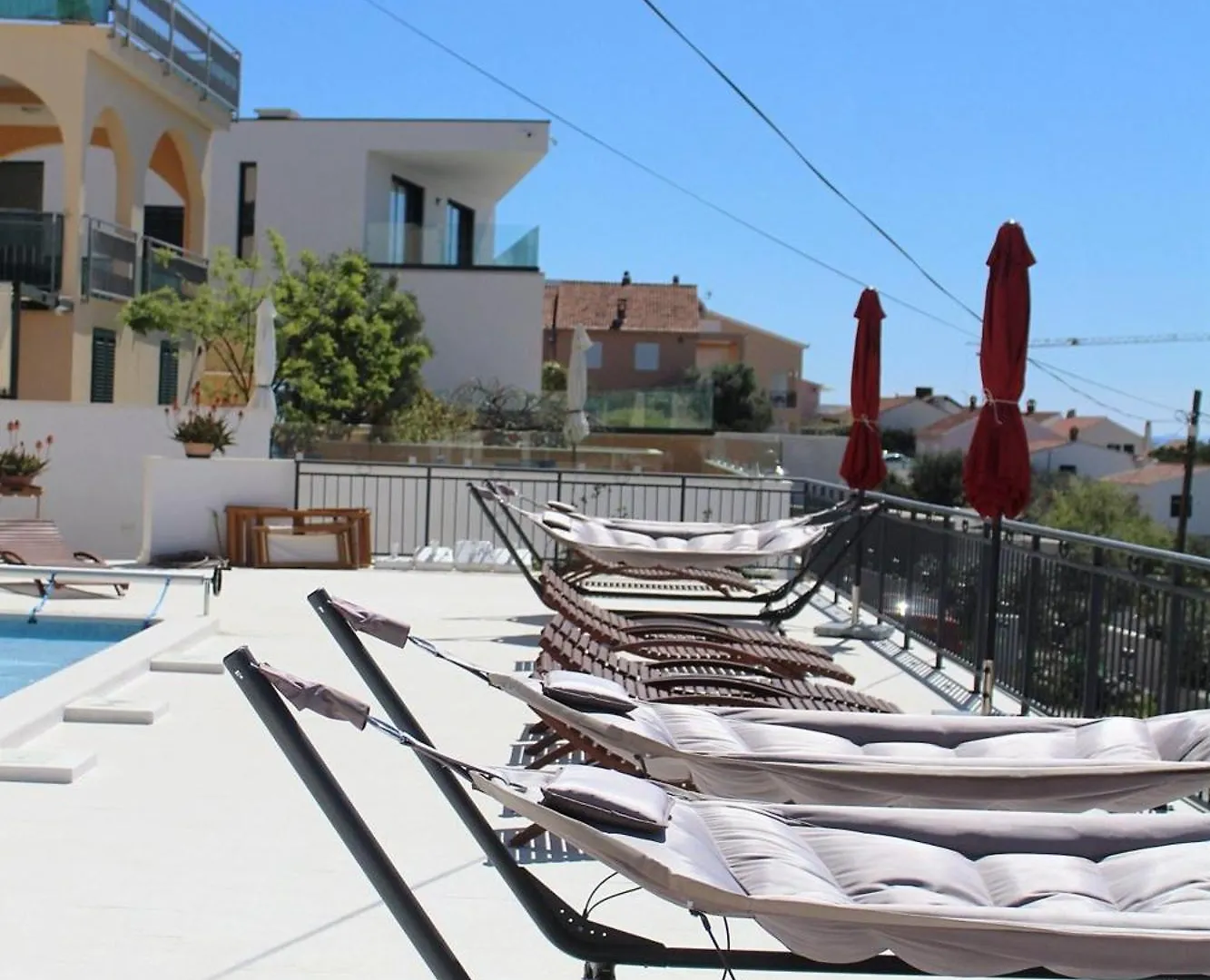 Heated Swimming Pool, Stunning Sea View Terrace A6 Apartment Trogir