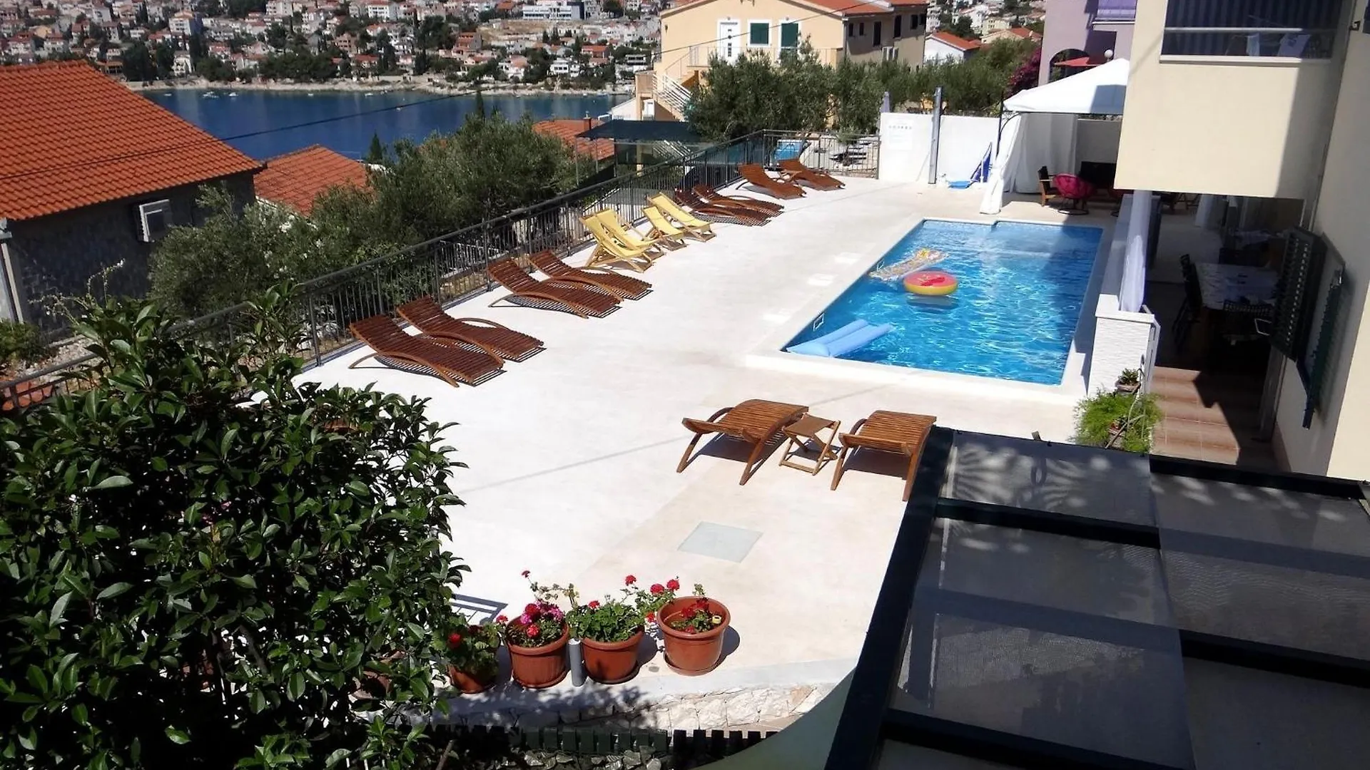 Heated Swimming Pool, Stunning Sea View Terrace A6 Croatia